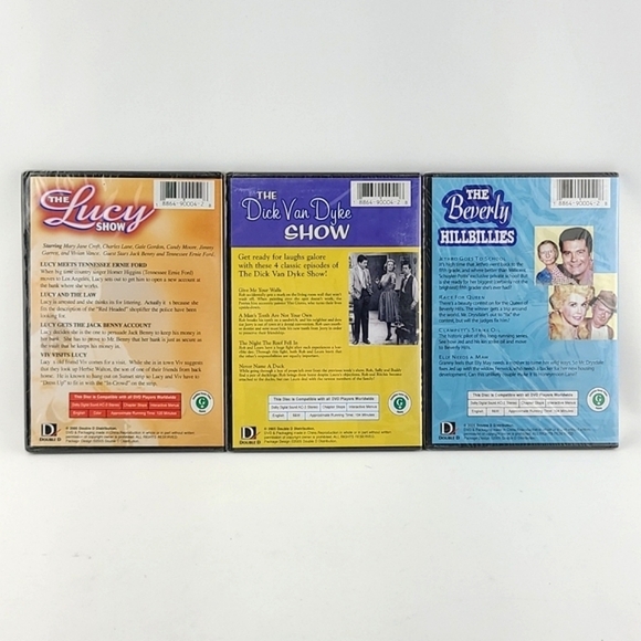 ⭐️3/ $30⭐️ 4 Classic DVD Episodes Trio Lucy Show Dick Van Dyke Beverly Billies - Picture 2 of 12